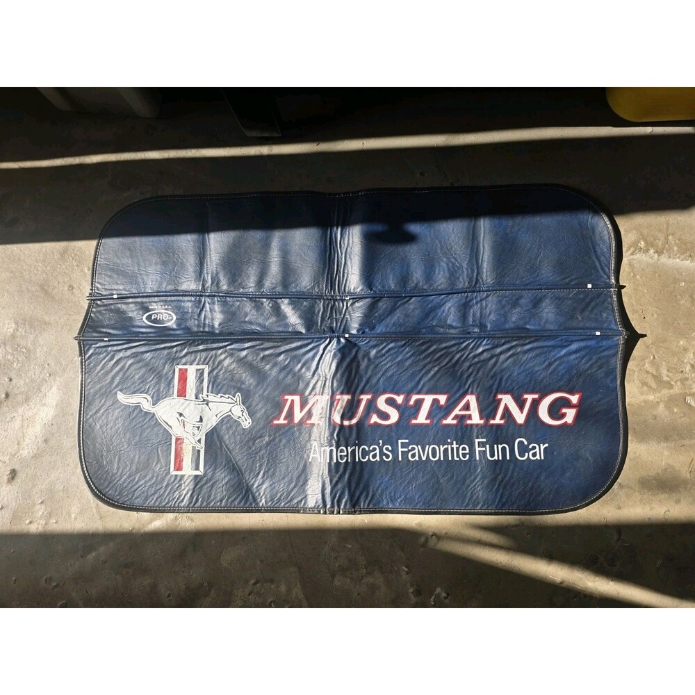 Mustang Fender Work Shop Cover Scott Drake Made In USA Excellent Condition